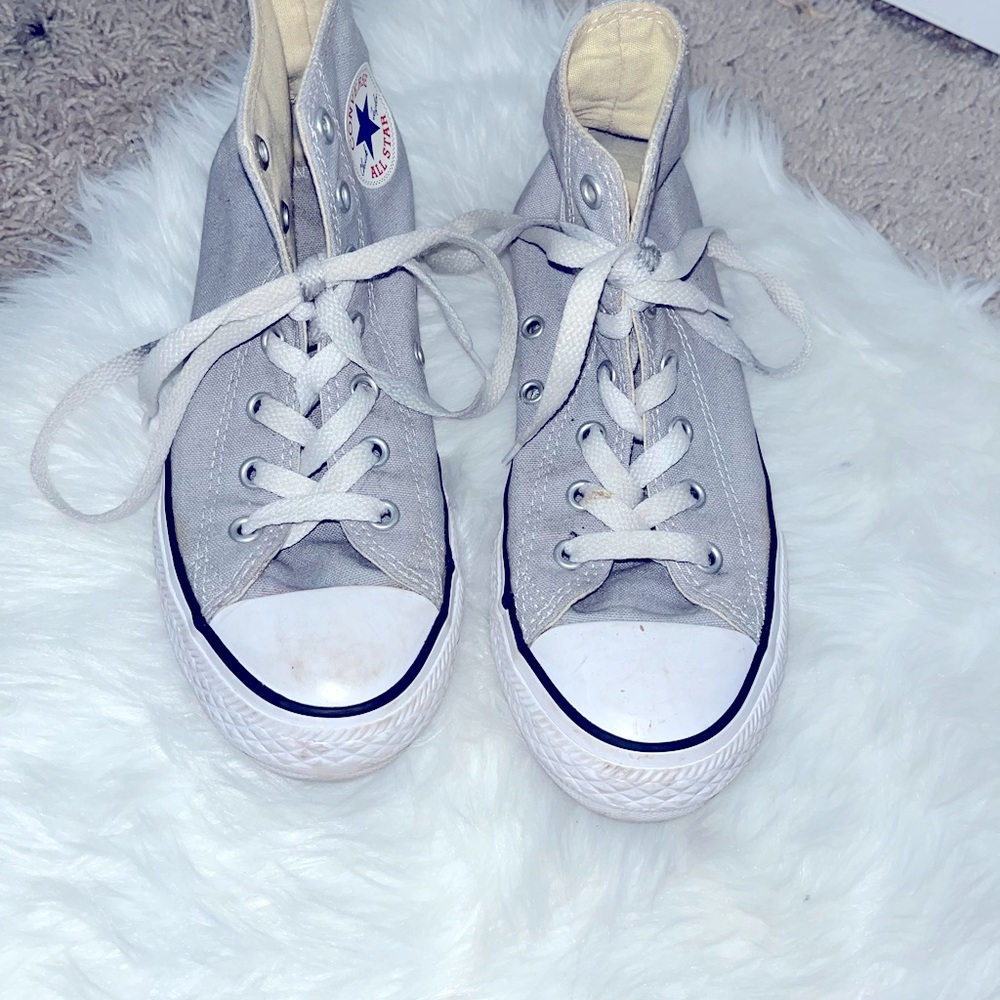 Grey kids converse